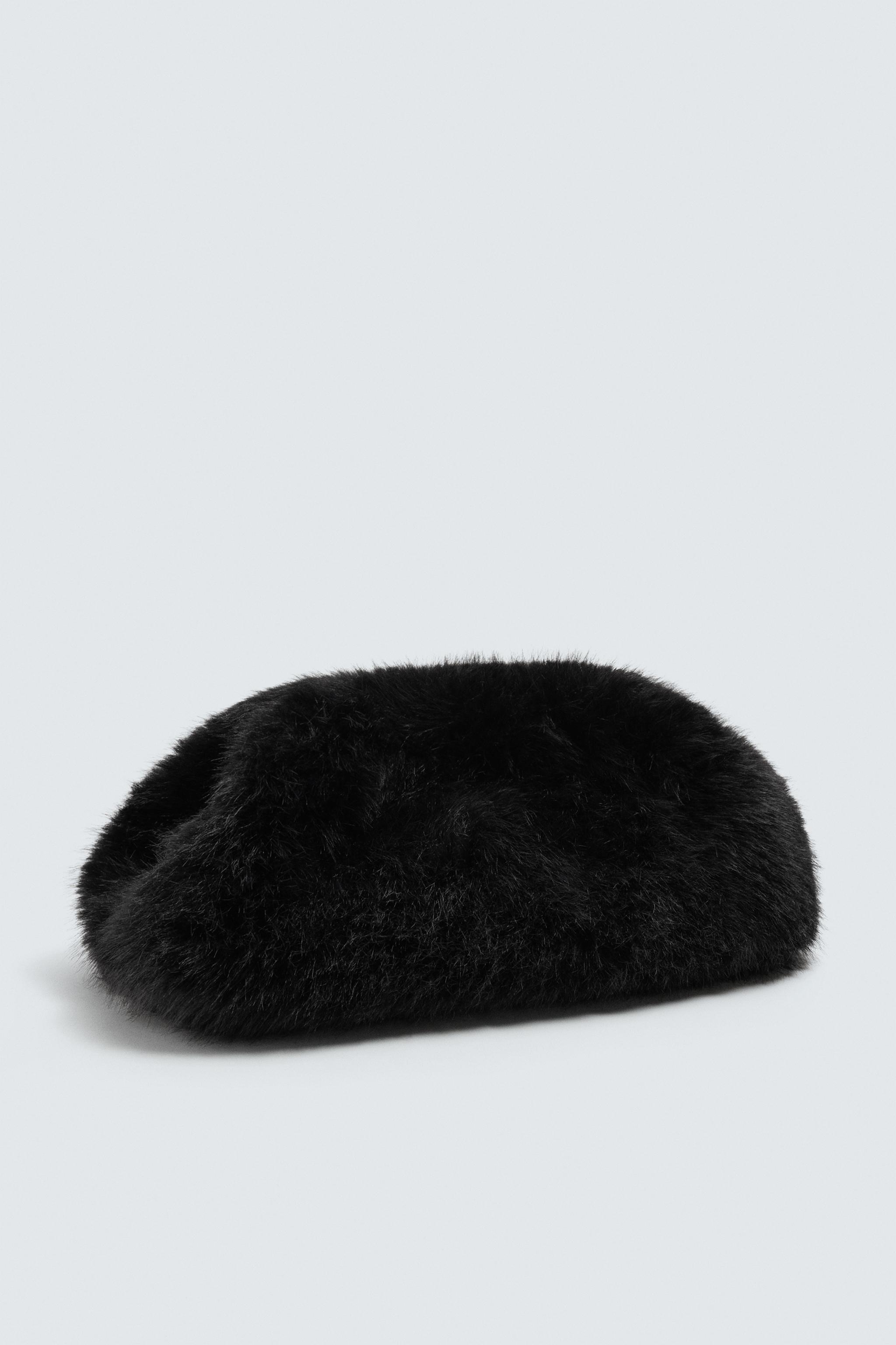 FAUX FUR ENVELOPE BAG HARRY LAMBERT FOR ZARA x DISNEY